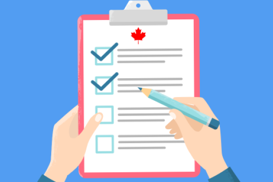 A checklist of 4 things to do before arriving in Canada